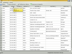 linux dBase III file viewer  Screenshot 1