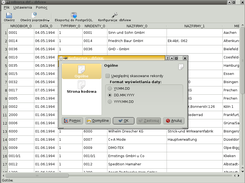 linux dBase III file viewer  Screenshot 2