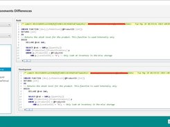 Diff and Sync Pipeline Database Environments