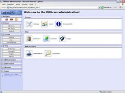 This is the main page of the administration area or Back-End