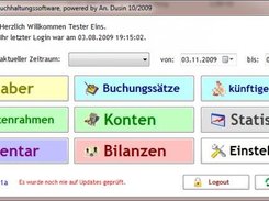 Hauptmenü DBHS nach Login