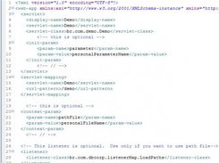 5. Web.xml with optional tags
