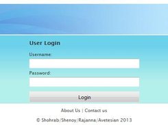 Log in Page