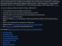 DBreeze Database Screenshot 1