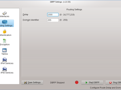 DBRP Settings - Routing Settings Module