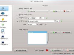 DBRP Settings - Interfaces Module