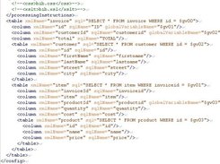 mapping (configuration) XML file - part 2