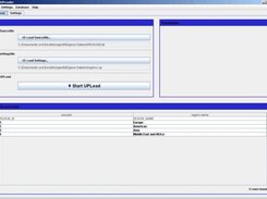 Upload panel