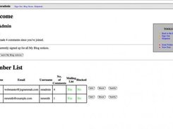 Administrator Account Information