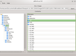 gditools.py GUI on openSuSE 13.1 64-bit