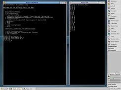 DCLRail Shell using two terminals in the Photon microGUI