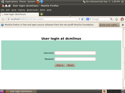 DCM4CHEE-Web3 Interface on DCMLinux 