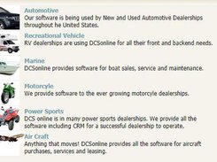DCS Sales Management Software Screenshot 1