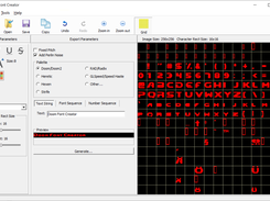 Doom Font Creator main form