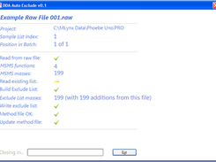 DDA Auto Exclude