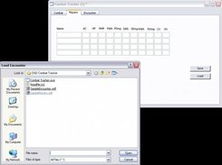 Before you can start, enter or load your players stats.