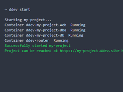 DDEV Screenshot 1