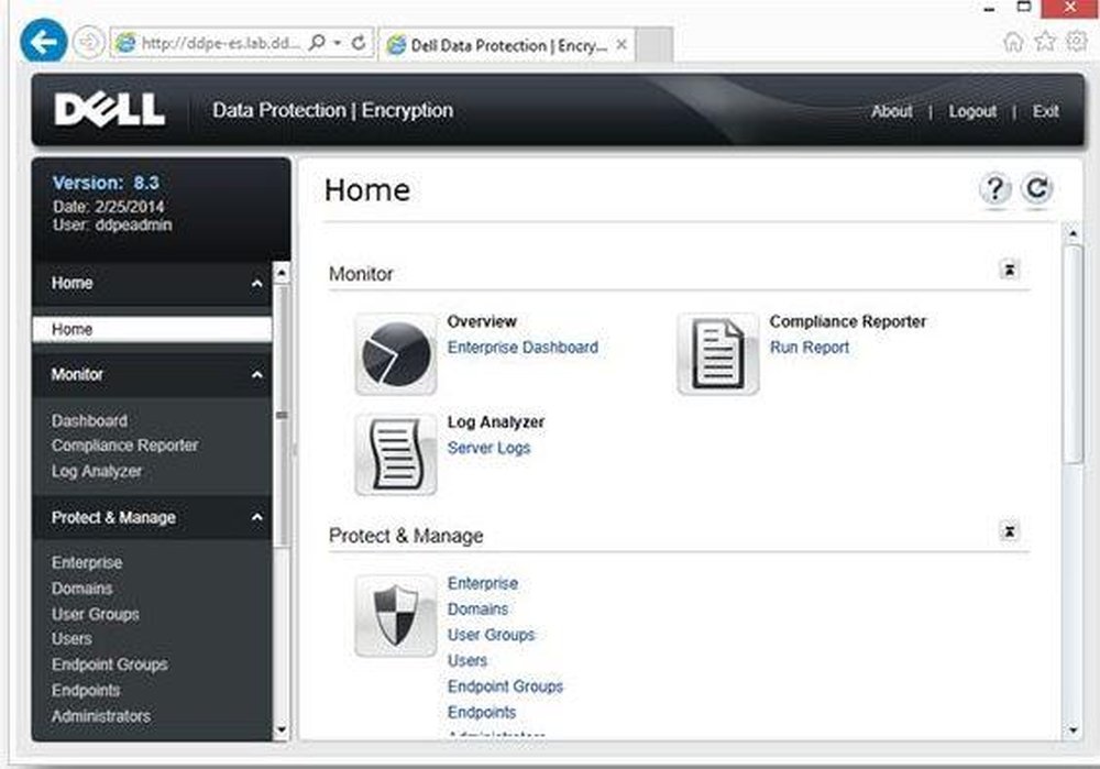 DDP Endpoint Security Suite Screenshot 1