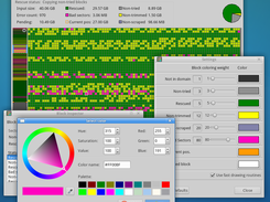 ddrescueview 0.4 alpha 2 on Xubuntu (choosing ugly custom colors)