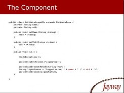 The component (this is a Validator)