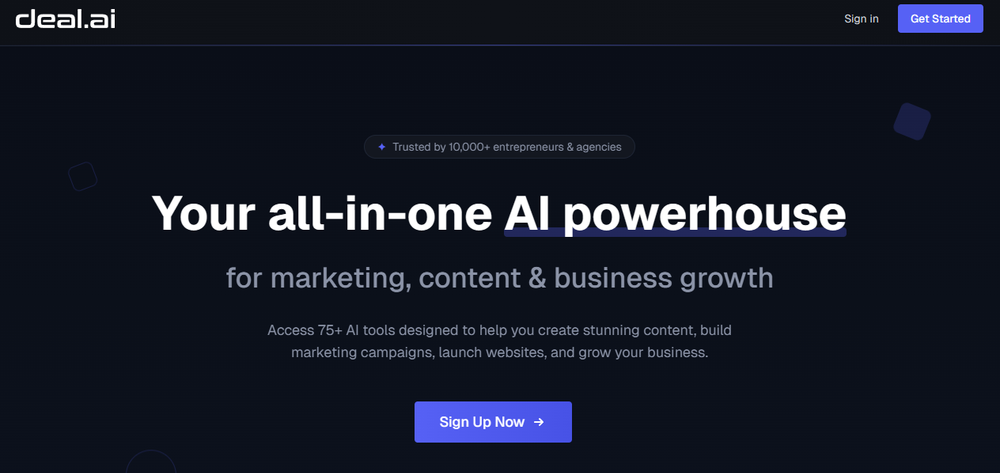 Deal.ai Screenshot 1