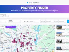 Find your next investment success story by searching for both on- and off-market properties that fit your investment profile!