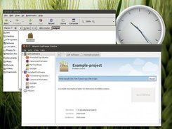 Example package open in Ubuntu Software Center.