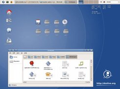 DSS Live v0.3-preA: xfce4 on a 316Mb iso