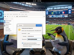 DebEX GNOME - a Samba connection 260629