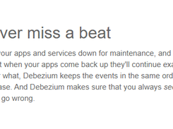 Debezium Screenshot 1