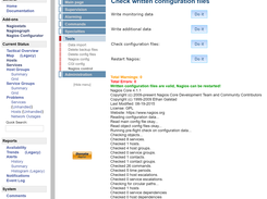 NagiosQL Checking Nagios Configs