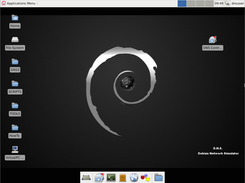 DNS-DebianNetworkSimulator Screenshot 1