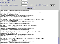 DebtPayoff Screenshot 1