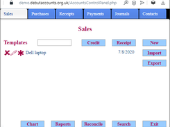 Business Control Panel