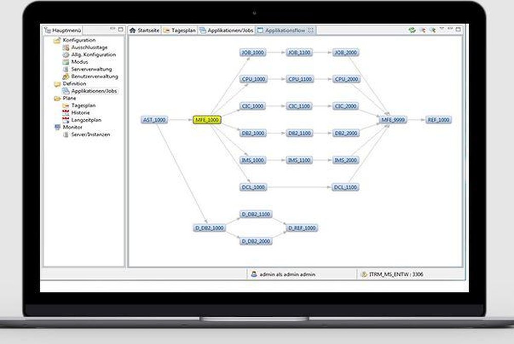 DECADIS Control Center Screenshot 1