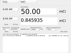 decaycal Screenshot 1