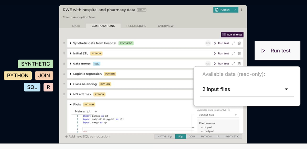 Decentriq Screenshot 1