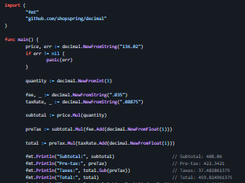 decimal Screenshot 1