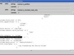 Method with parameters (array of struct) execution