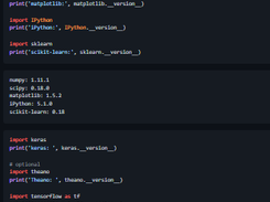 Deep Learning with Keras and Tensorflow Screenshot 1