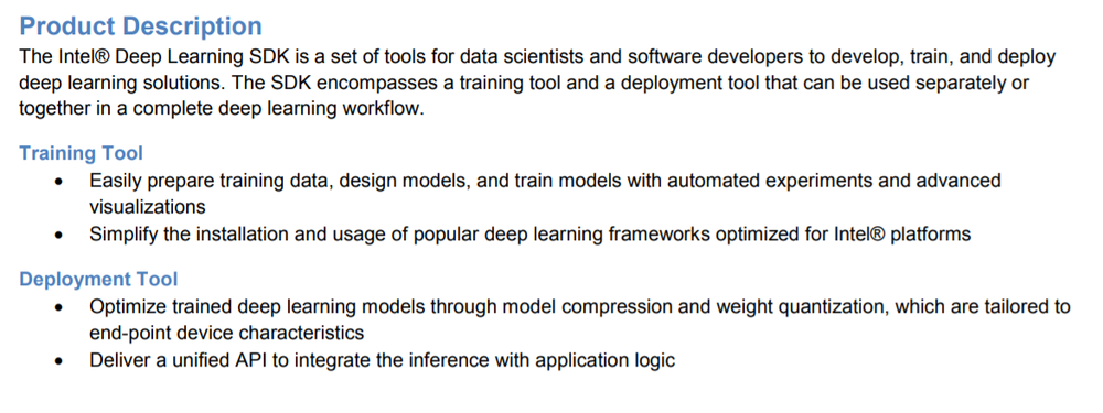 Deep Learning Training Tool Screenshot 1