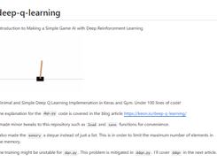 deep-q-learning Screenshot 1