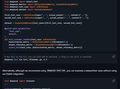 DeepEval Screenshot 1