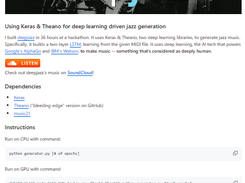 deepjazz Screenshot 1