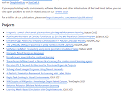 DeepMind Research Screenshot 1