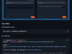 DeepSparse Screenshot 1