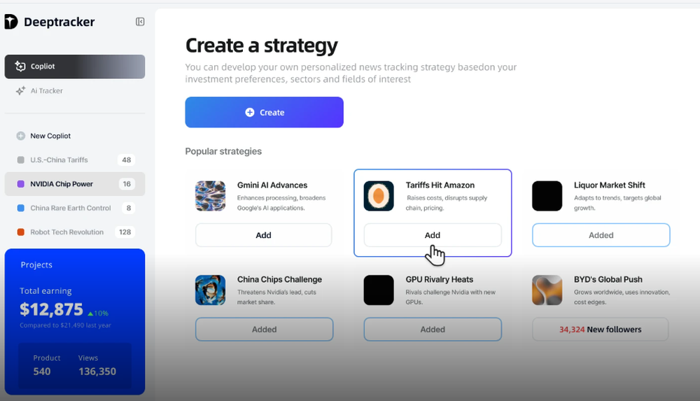 DeepTracker AI Screenshot 1