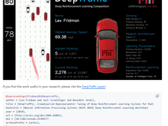 DeepTraffic Screenshot 1