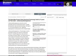 Defa Protector on Bloomberg Business and hundred of tv , magazine and ten thousand news site