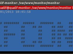 DEFConMon in console mode (small DEFCon display)